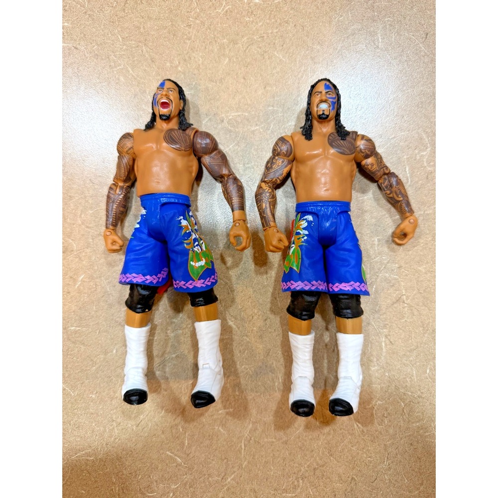 WWE Battle Pack Series 37 The Usos Jimmy Uso Jey Uso Action Figure Lot Of 2